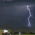 Lightning Storms Pass Though Las Vegas
