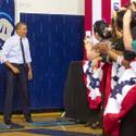 Obama Speaks at Canyon Springs High School