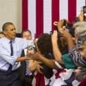 Obama Speaks at Canyon Springs High School