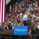 Obama Speaks at Canyon Springs High School