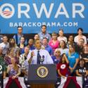 Obama Speaks at Canyon Springs High School
