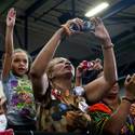 Obama Speaks at Canyon Springs High School