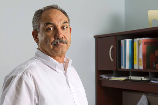 John Vellardita, executive director of the Clark County Education Association, poses in his office Wednesday, Aug. 29, 2012.