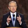 Senate Majority Leader Harry Reid of Nevada addresses the Democratic National Convention in Charlotte, N.C., on Tuesday, Sept. 4, 2012. 