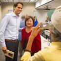 Romney's Son Courts Hispanics