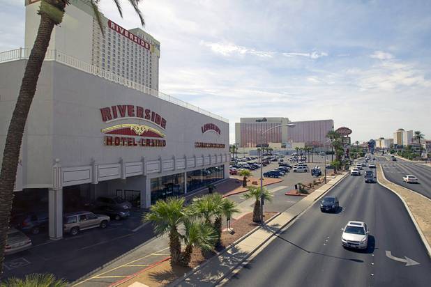 A view of the Riverside Casino in Laughlin Sunday, Sept. 9. 2012.