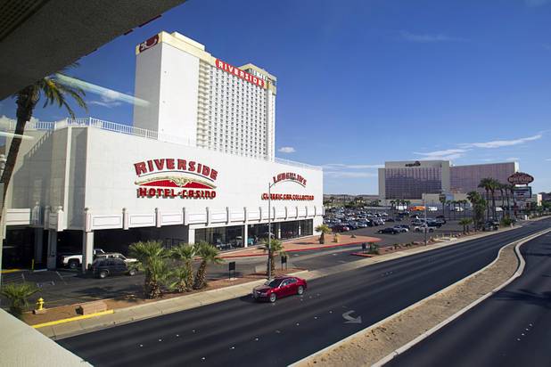 A view of the Riverside Casino in Laughlin Sunday, Sept. 9. 2012.