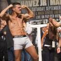 Boxers Weigh-in For Fights