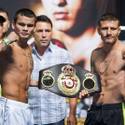Boxers Weigh-in For Fights