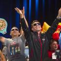 Boxers Weigh-in For Fights