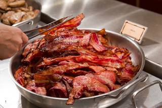 A bowl of bacon at a breakfast area at the Wicked Spoon buffet in the Cosmopolitan Tuesday, Sept. 18, 2012.