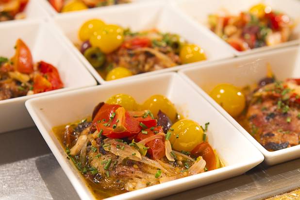 Chicken provencal at the Wicked Spoon buffet in the Cosmopolitan Tuesday, Sept. 18, 2012.