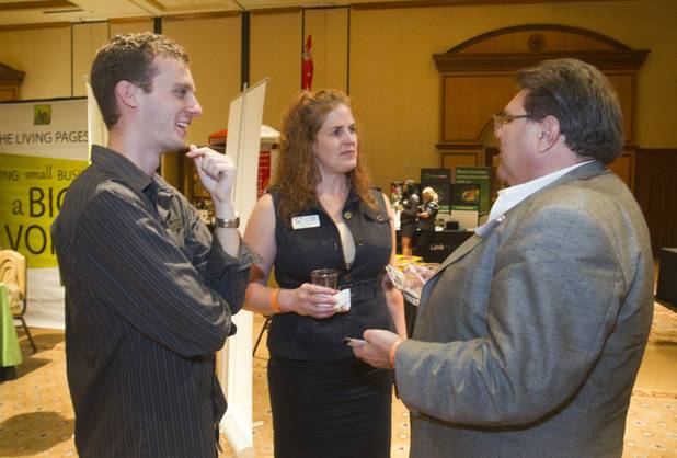 Jeffrey Mockbee, left, business development and operations manager with The ...
