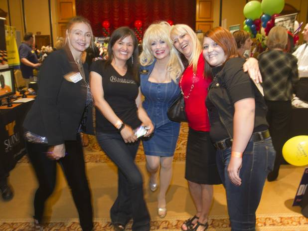 From left, Kelley Coomes, Lizette Gamez, Sandy Vee Anderson, Nichol ...