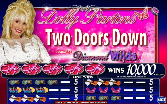 A Dolly Parton-themed slot machine will be unveiled at the Global Gaming Expo by manufacturer IGT Oct. 2-4 in Las Vegas.