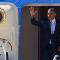 Sept. 30: Obama Arrives in Las Vegas