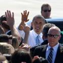 Sept. 30: Obama Arrives in Las Vegas