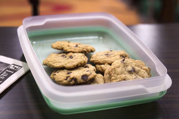 Not only can Irma Wenzel bowl but she also brings homemade cookies. Wenzel was recognized Wednesday, Oct. 3, 2012 for bowling a perfect game at the bowling center on Sept. 26.