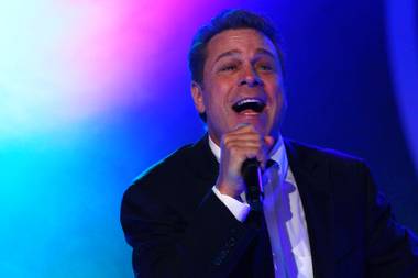 Crooner Mark OToole performs at Vinyl at the Hard Rock Saturday, Oct. 6, 2012.