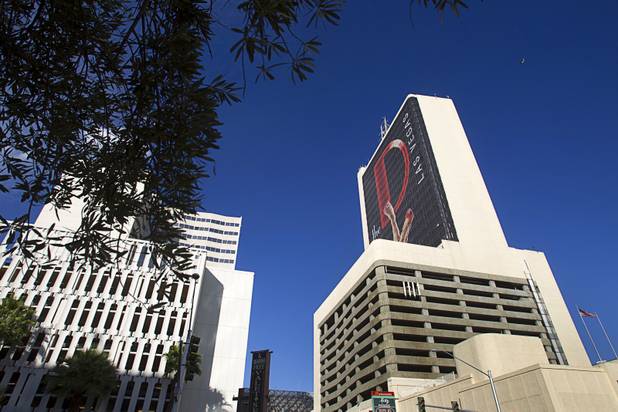 A view of the D Las Vegas in downtown Las Vegas Tuesday, Oct. 9, 2012. The casino, formerly Fitzgeralds, is celebrating it's rebranding and renovation with festivities this weekend.