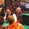 The "Ultimate Texas Hold ‘Em" poker tables at the Cosmopolitan.