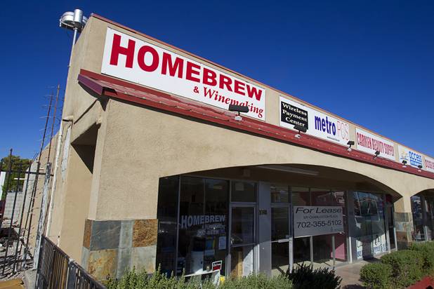 Vegas Homebrew & Winemaking, 5140 W. Charleston Blvd., Thursday, Oct. 18, 2012.