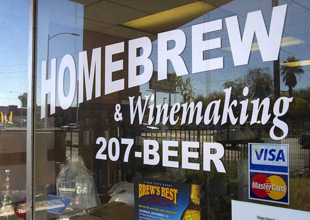 Vegas Homebrew & Winemaking, 5140 W. Charleston Blvd., Thursday, Oct. 18, 2012.