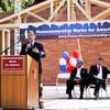Rep. Joe Heck addresses a homeownership rally outside at the Clark County Government Center Amphitheater in Las Vegas Thursday, Oct. 18, 2012.