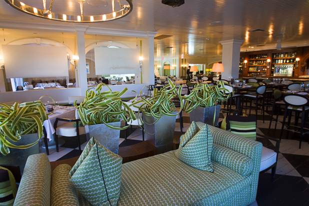 The interior of the Vintner Grill, 10100 W. Charleston Blvd., in Summerlin Sunday, Oct. 21, 2012.