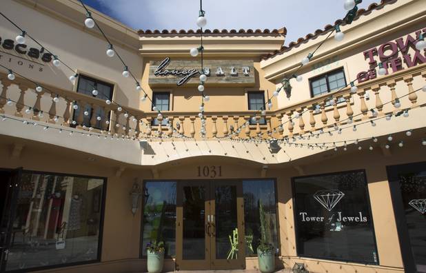 An exterior of Honey Salt, a new restaurant at 1031 S Rampart Blvd, Monday, Oct. 22, 2012.