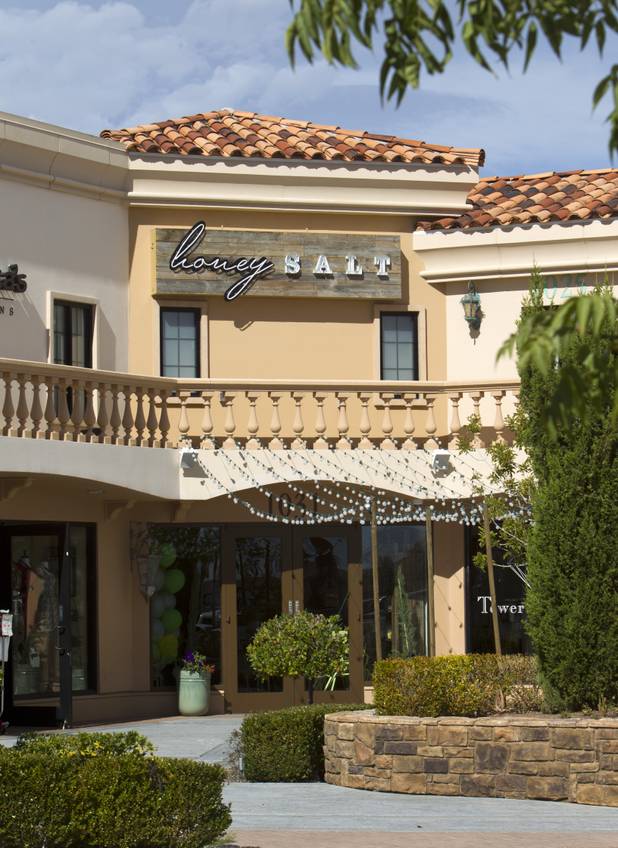 An exterior of Honey Salt, a new restaurant at 1031 S Rampart Blvd, Monday, Oct. 22, 2012.