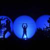 Blue Man Group performs at the Monte Carlo October 21, 2013.
