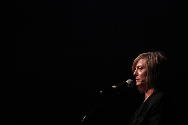 Andrea Swanson, the parent of a sex trafficking victim, speaks ...