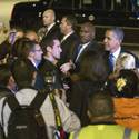 Oct. 24: Obama Arrival
