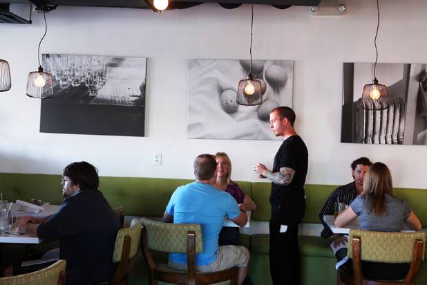 Eat restaurant in downtown Las Vegas on Wednesday, October 24, 2012.