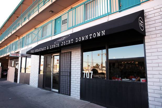 Eat restaurant in downtown Las Vegas on Wednesday, October 24, 2012.