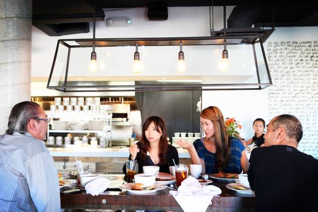 Eat restaurant in downtown Las Vegas on Wednesday, October 24, 2012.