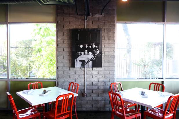 Eat restaurant in downtown Las Vegas on Wednesday, October 24, 2012.