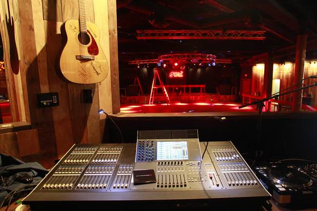 The sound board looks over the dance floor at Stoney's Rockin' Country's new location in Town Square Tuesday, Oct. 30, 2012.