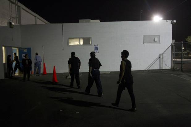 Voters head to the polls on election day at the Fremont Middle School Tuesday, November 6, 2012. STEVE MARCUS