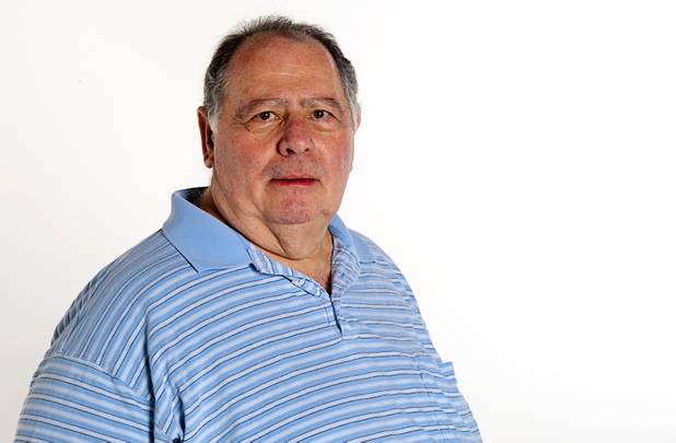 Royce Leonard, fire inspector, poses at the Las Vegas Sun photo studio Wednesday, November 7, 2012.