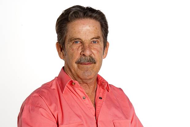 John Jersey, firefighter/paramedic, poses at the Las Vegas Sun photo studio Wednesday, November 7, 2012.