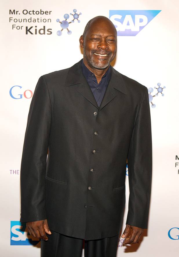 Former MLB pitcher Dave Stewart arrives for Reggie Jackson's 8th All-Star Celebrity Classic at the Cosmopolitan Sunday, Nov. 11, 2012. The event raised funds for the Mr. October Foundation for Kids, a charity that supports minority students pursuing education in science and technology.