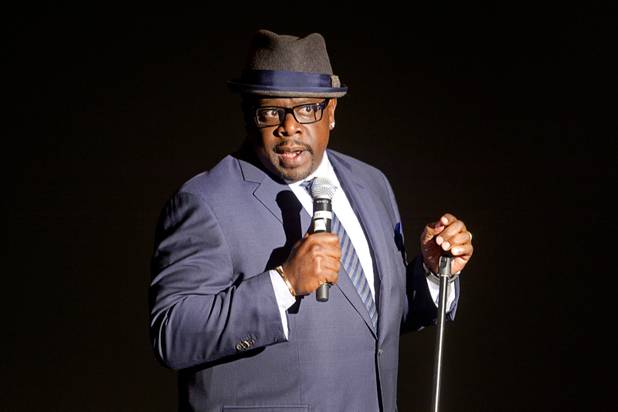 Cedric the Entertainer emcees for Reggie Jackson's 8th All-Star Celebrity Classic at the Cosmopolitan Sunday, Nov. 11, 2012. The event raised funds for the Mr. October Foundation for Kids, a charity that supports minority students pursuing education in science and technology.