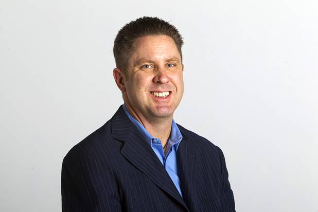 Doug Geinzer, CEO of the Southern Nevada Medical Industry Coalition, poses before an economic roundtable discussion at the Las Vegas Sun Wednesday, November 14, 2012.