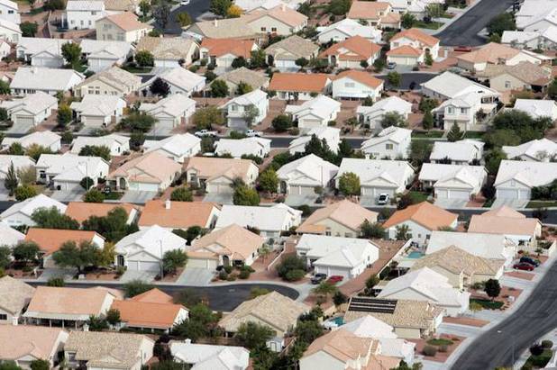A view of homes in Henderson, April 4, 2011.