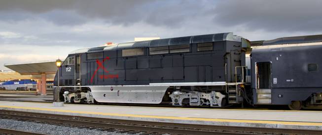The "X" Train by Las Vegas Railway Express.