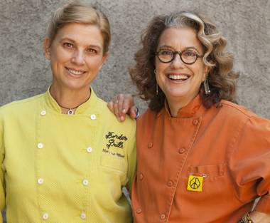 Mary Sue Milliken and Susan Feniger of Border Grill at Mandalay Bay.