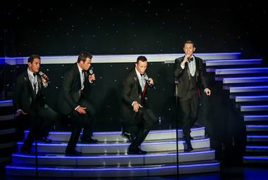 Human Nature’s final show at Imperial Palace on Sunday, Nov. 25, 2012.