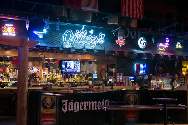 A look at Gilley's Las Vegas, the country-western bar and restaurant inside Treasure Island, Thursday, Nov. 29, 2012.